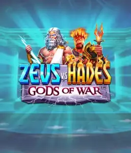 Experience the mythological conflict of Zeus vs Hades: Gods of War slot by Pragmatic Play, highlighting the mighty Zeus wielding lightning opposite Hades, the fiery ruler of the underworld. This graphic captures the powerful duel between ancient deities, set against a stormy backdrop. Great for fans of Greek myths, delivering a captivating gaming experience. 